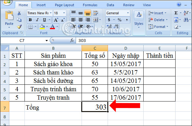Cách xóa công thức nhanh trên Excel - Ảnh minh hoạ 5