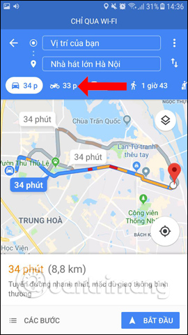 Bản đồ chỉ đường