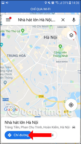 Chỉ đường đi