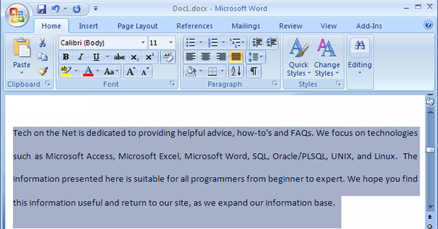 Cách tìm và xóa 2 dấu cách trống trong Microsoft Word