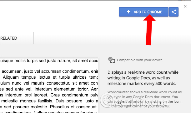 Cách xem nhanh số từ trên Google Docs - Ảnh minh hoạ 2