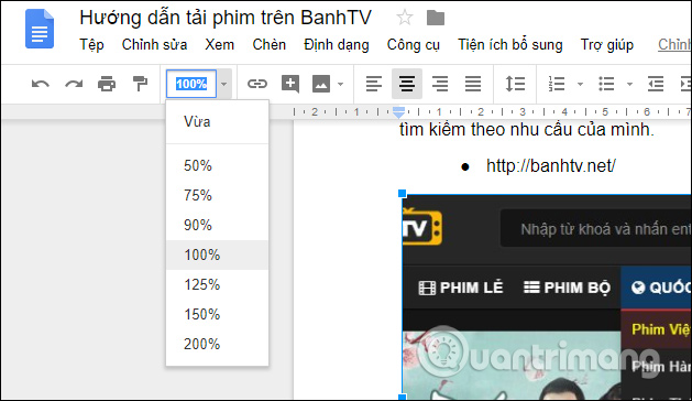 Cách trích xuất hình ảnh trong Google Docs