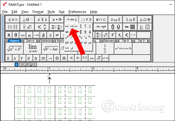 Cách tạo biểu đồ lưới trên MathType - Ảnh minh hoạ 10