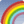 Rainbow Facebook Emoticon